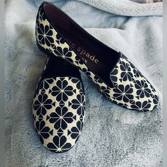 kate spade Shoes Kate Spade Flower Jacquard Loafers Poshmark